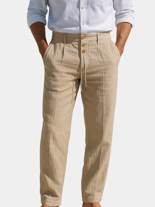Cazel | Pantalon d'été léger en lin