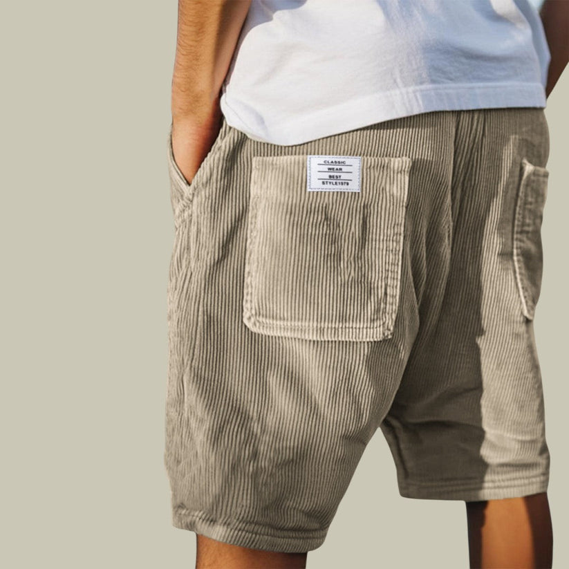 Cazel | Short en velours à taille élastique