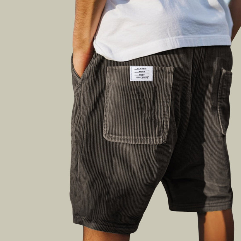 Cazel | Short en velours à taille élastique