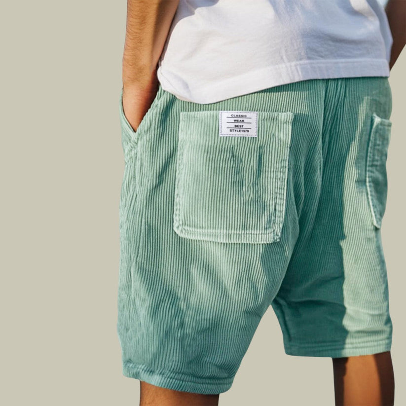 Cazel | Short en velours à taille élastique