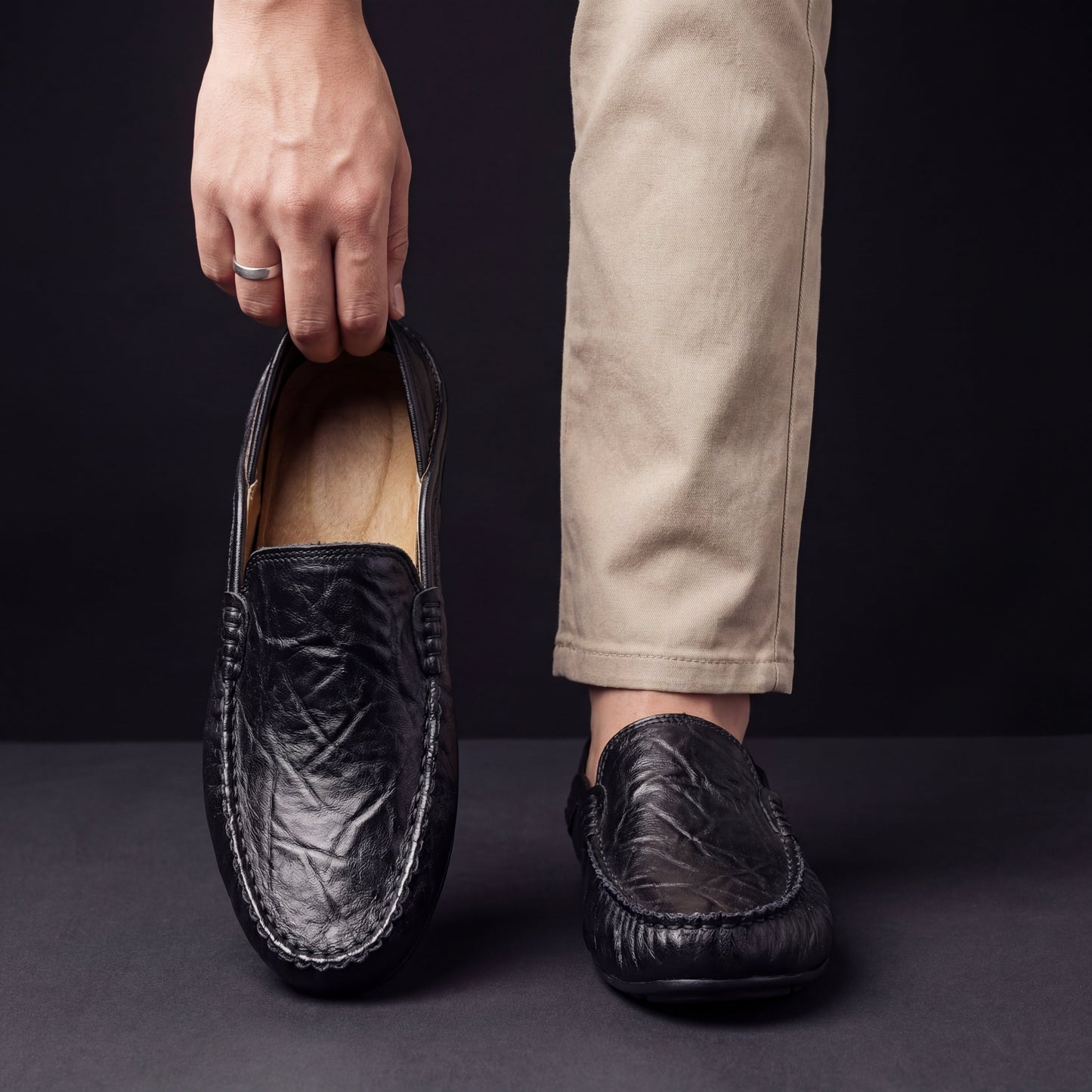 Cazel | Mocassins en cuir