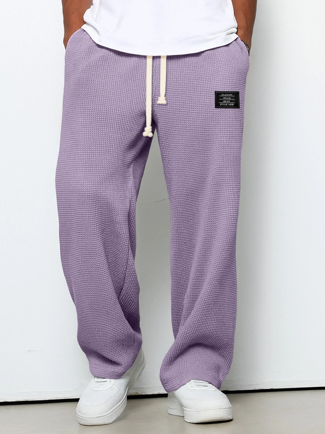 Cazel | Pantalon ample à motif gaufré nid d'abeille