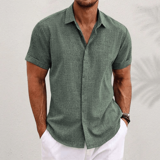 Cazel | Chemise classique en lin