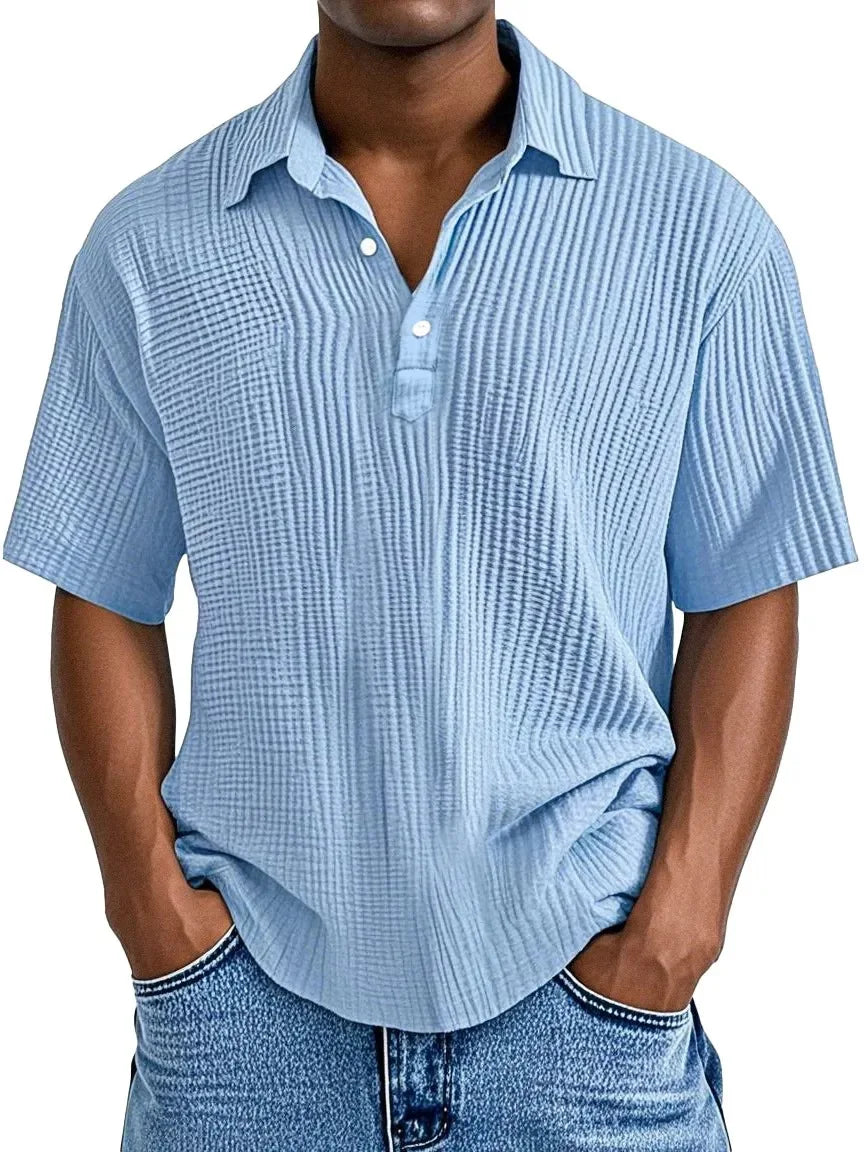 Cazel | Chemise d'été rétro pour homme