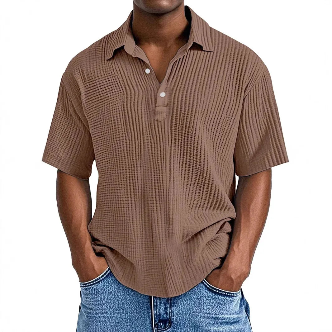 Cazel | Chemise d'été rétro pour homme