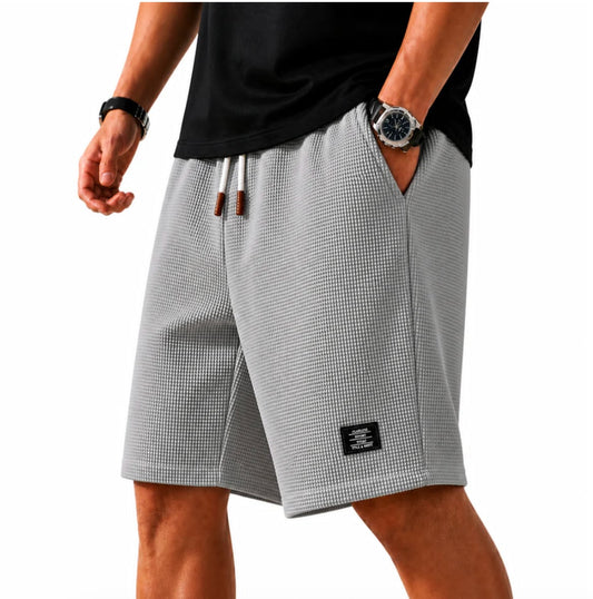 Cazel | Bermuda capri en maille gaufrée