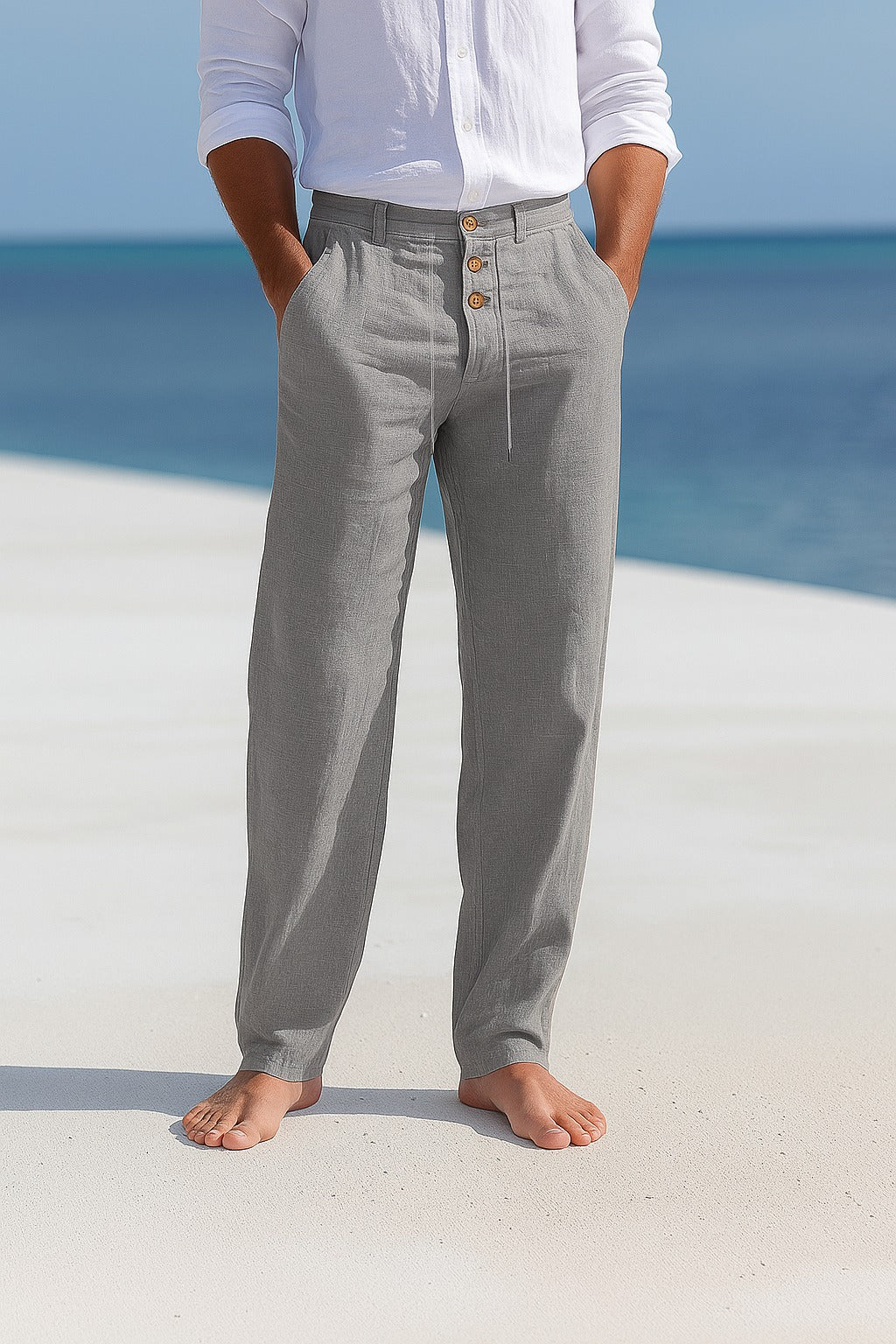 Cazel | Pantalon d'été léger en lin