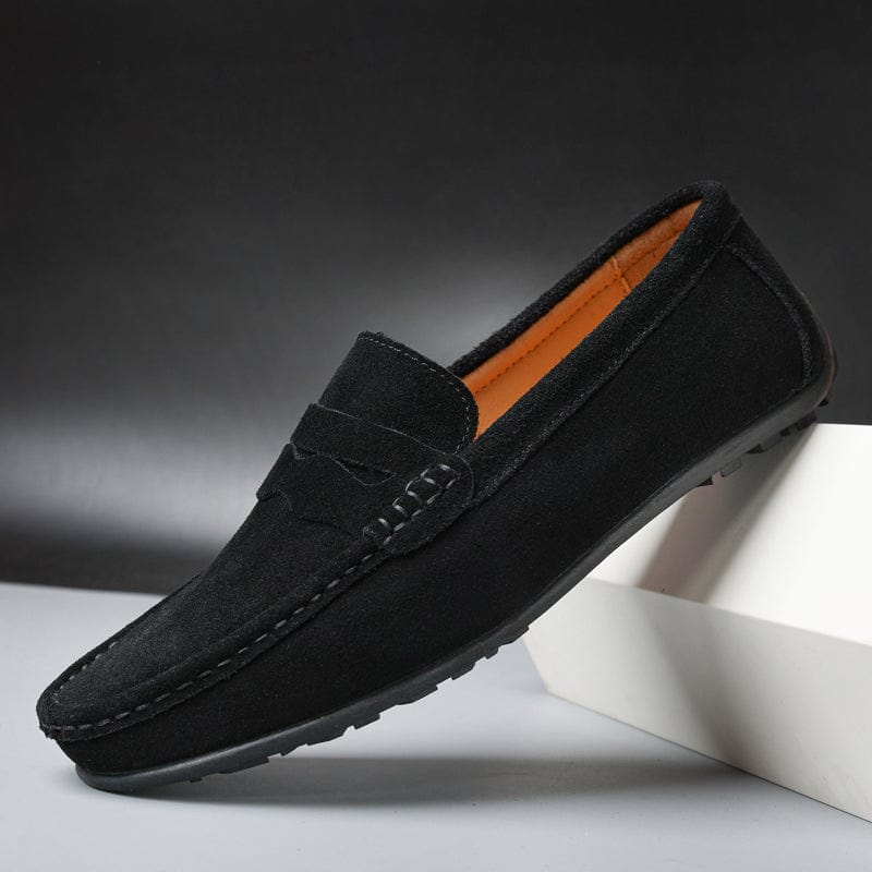 Cazel | Mocassins en daim