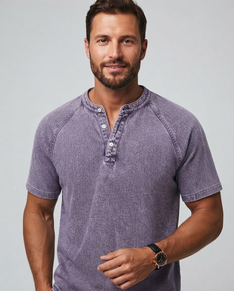 Cazel | Chemise vintage pour homme à boutons