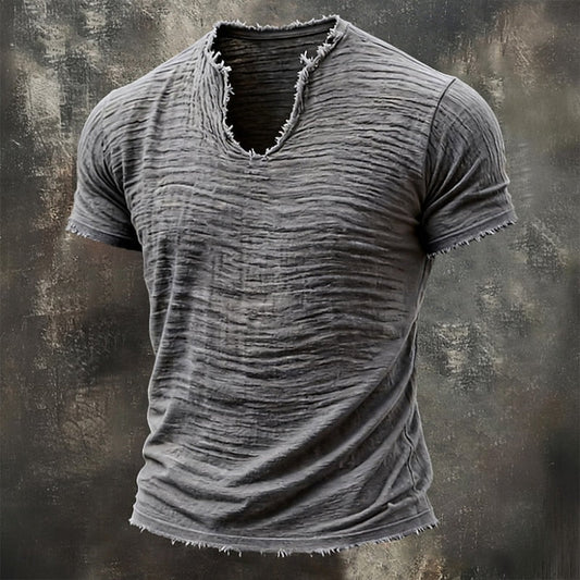 Cazel | T-shirt vintage à col V